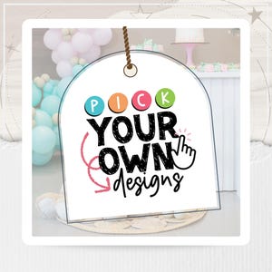 Baby Shower Iron-Ons -- Mix & Match -- Pick Your Own Decorating Station