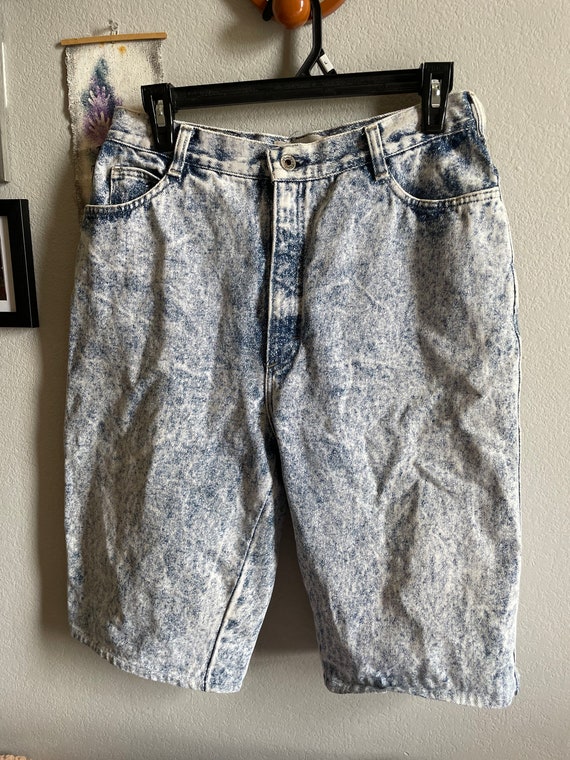 Vintage acid wash shorts Gem
