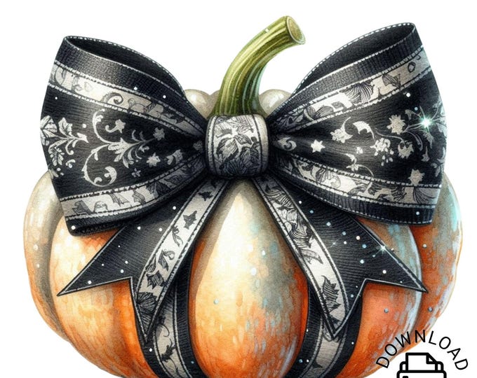 Pumpkin Ribbon Rhinestone This item is unavailable - Etsy