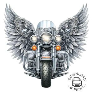 Aquarelle moto ailes d'ange des cliparts, des ailes d'ange gris moto PNG, moto PNG, gris moto ailes d'ange des ailes PNG Clipart