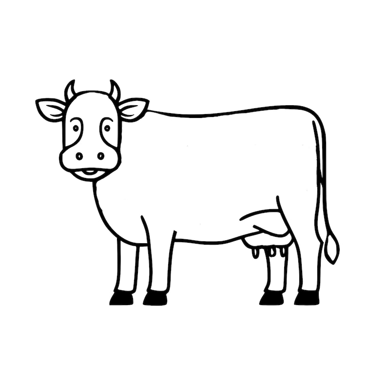 52 Colouring Pages- Digital - Farm and Homestead Theme - Bold Easy ...
