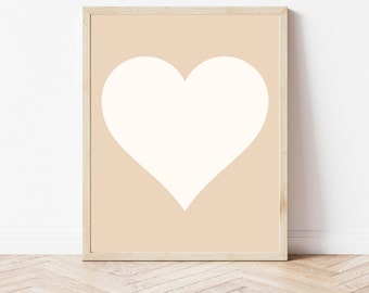 Valentinstag Print, Valentinstag druckbare, Valentinstag druckbare Wandkunst, Herz Print, Valentinstag Dekor, Wohndekor
