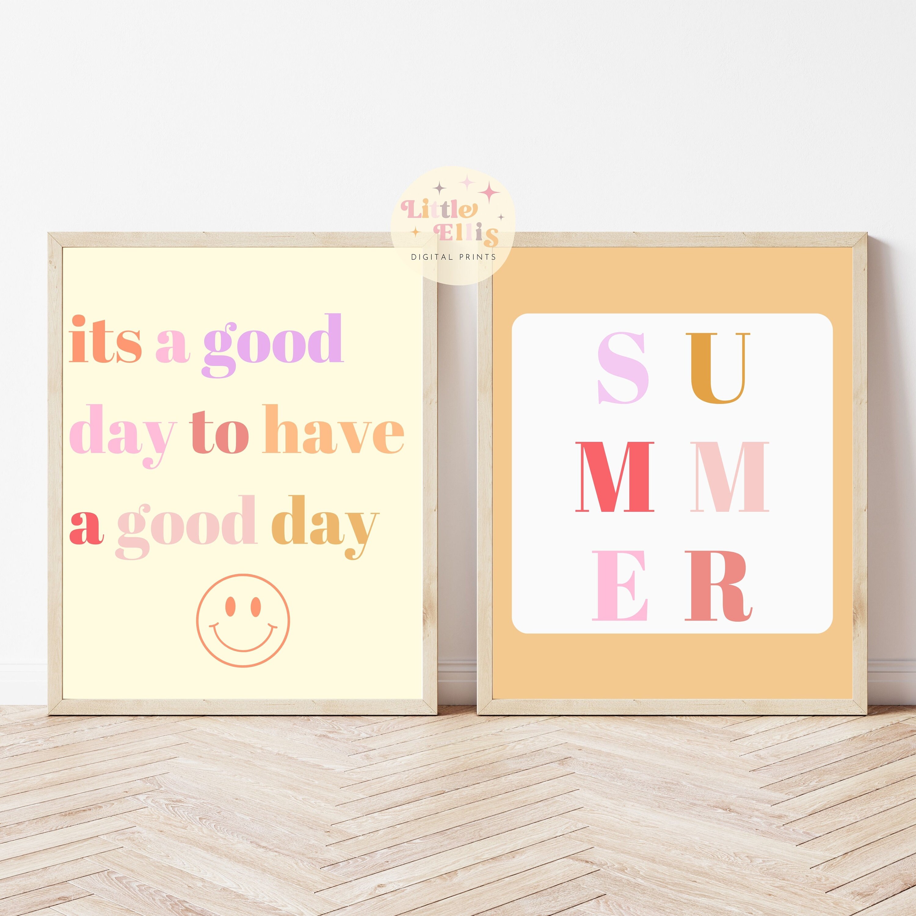 Summer Print Bundle, Summer Printable, Summer Prints, Summer Sign ...