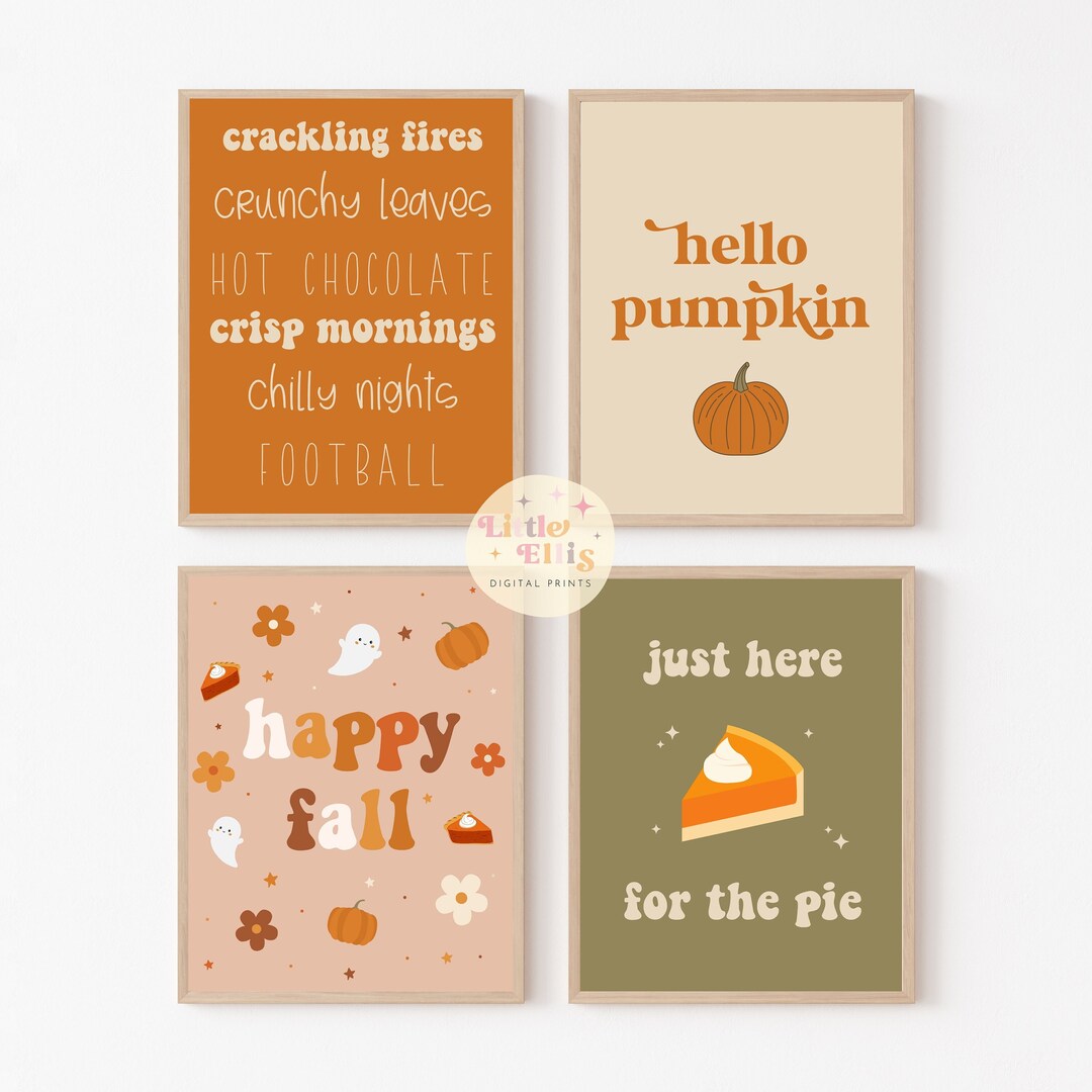 Fall Print Bundle, Fall Printable, Fall Printables, Fall Signs, Fall ...