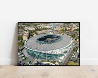 Tottenham Hotspur Stadium | Tottenham Hotspur Stadium Framed Print | 2024/25 Premier League | Aerial View | Football Gift