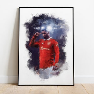 Marcus Rashford 2022/23 | Poster Print
