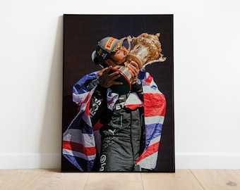 Lewis Hamilton | Mercedes F1 2024 | British Grand Prix | Poster Print