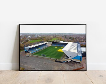 Kassam Stadium | Oxford United Stadium Framed Print | 2024/25 League One | Aerial View | Football Gift