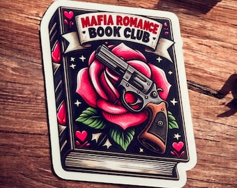 Mafia Romance Book Club Aufkleber: BookTok Aufkleber