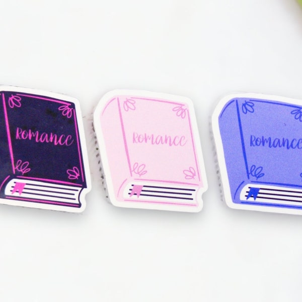 Romance Book Sticker |Reading|kindle sticker|bullet journal|vinyl sticker|iPad sticker|Bujo|gift for her|booktok|reader gift