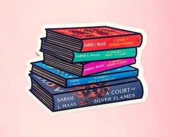 ACOTAR series sticker|Bookish|gift|Reading|Smut|Romance|Bookish merch|kindle|kindle|bullet journal|BookTok|Spicy|Vinyl|SJM|Rhysand|Freya