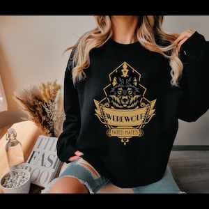 Werewolf Fated Mates Romance Reader Crewneck Sweatshirt/Jumper