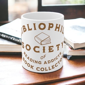 Bibliophile Society of Reading Addicts Mug 11oz/330ml