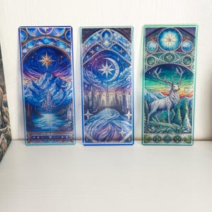 Fantasy Universe Transparent Bookmarks