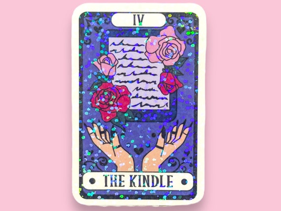 Kindle Tarot Sticker: E-Reader Die Cut Vinyl Decal