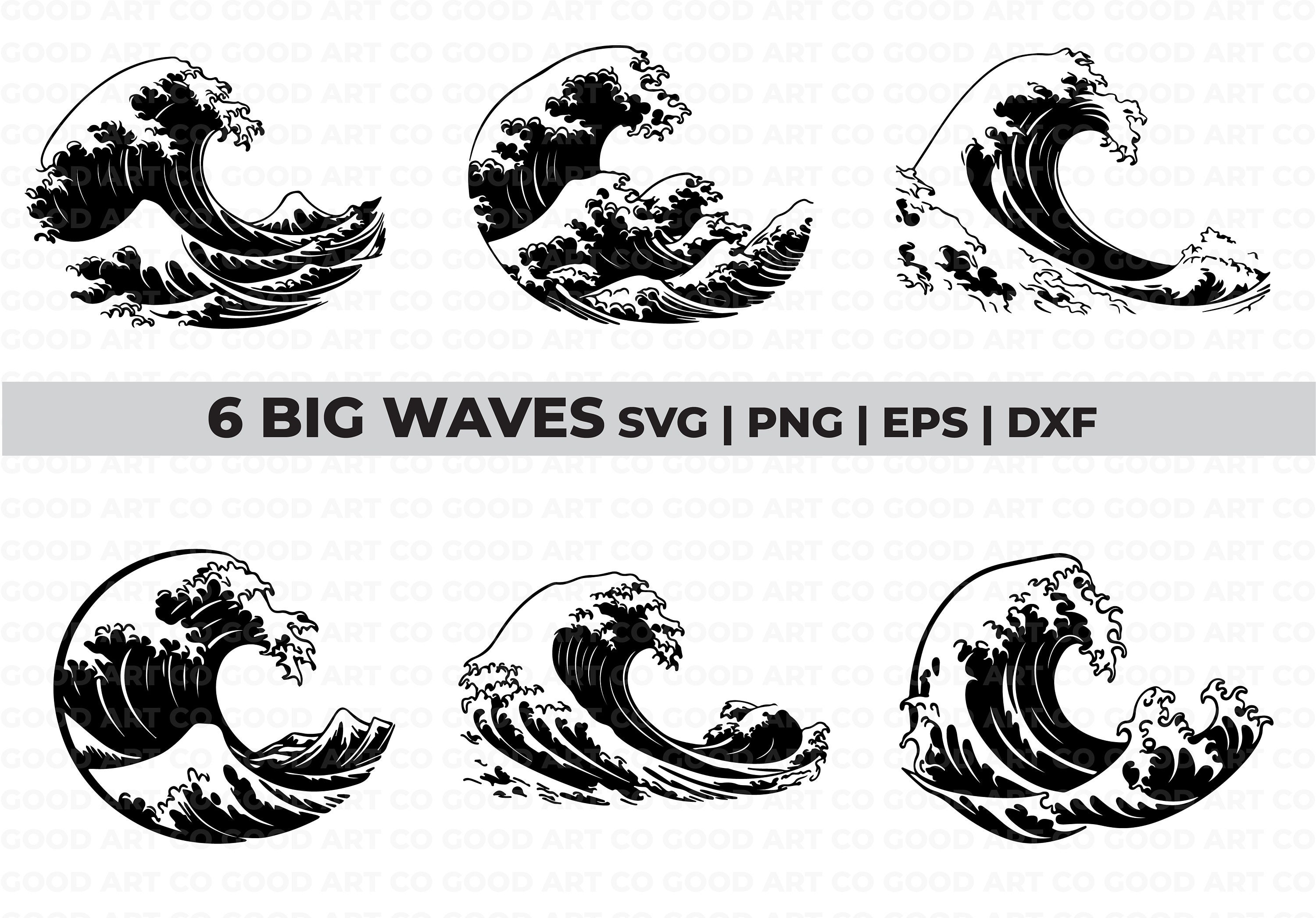 Rip Curl Wave Svg PNG EPS Dxf SVG Ai 