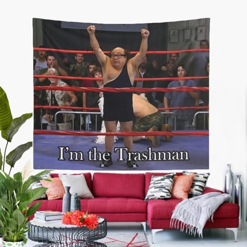 Danny Devito Frank Reynolds Rum Ham on A Starry Night Tapestry Funny