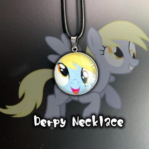 My Little Pony Derpy Hooves Cabochon Halskette