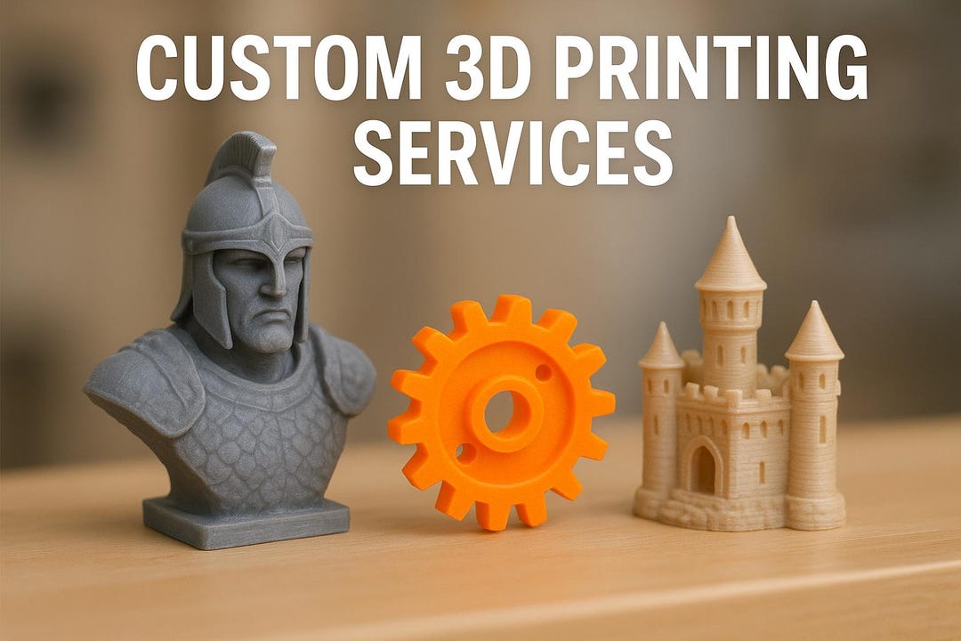 Custom 3D Printing Services - 3D Prints - Prototypes - Modeling - Etsy