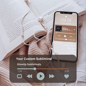 Custom Subliminal - 1-8 Hour - Up To 111 Affirmations