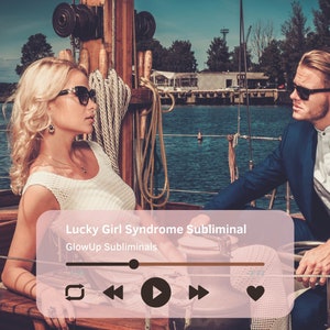 Lucky Girl Syndrome Subliminal - 8 Hours - Pink Noise