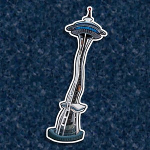Space Needle Sticker