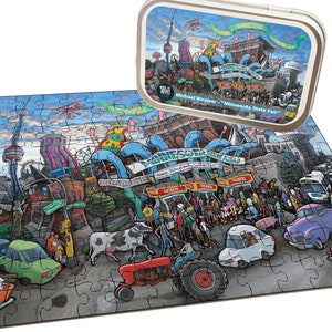 Minnesota State Fair Tiny Zinn 150 Teile Puzzle - 13 "x 18"