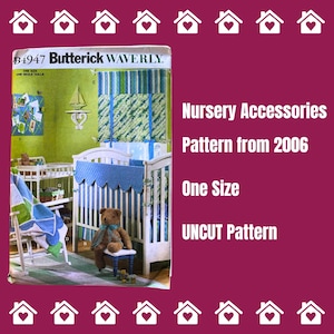 Sewing Pattern Crib Sheets Size Butterick B4947 Sewing Pattern