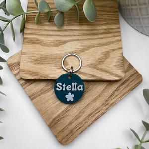 Coin - Personalised 3D Printed Dog Tag, customisable, sustainable