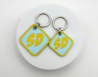 SD style - Personalised 3D Printed Dog Tag, customisable, sustainable