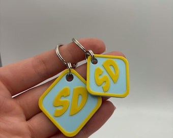 Stile SD - Targhetta per cani personalizzata stampata in 3D, personalizzabile, sostenibile