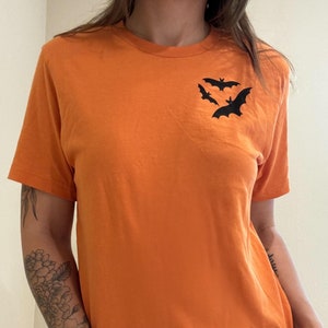 Bat Tshirt, Screen Printed, Halloween, Spooky Season, Fall