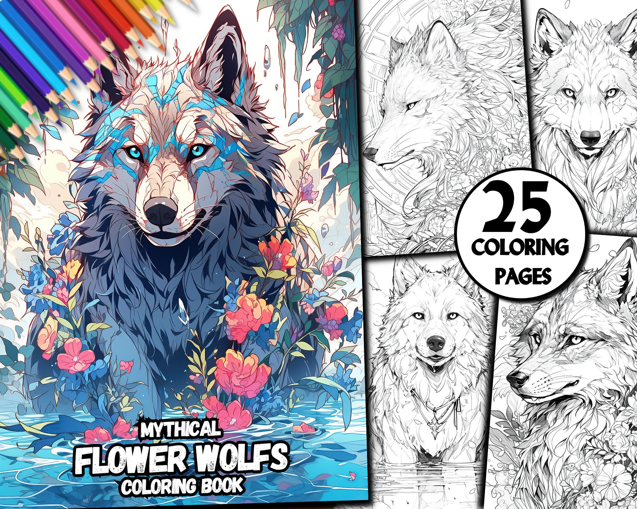 Wolfoo and Lucy Coloring Pages - Free Printable Coloring Pages