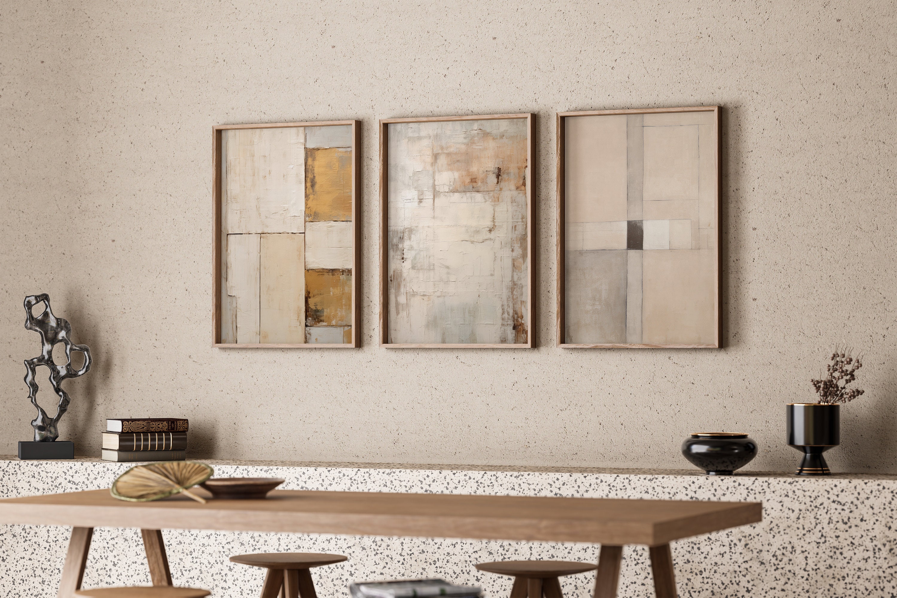 Japandi Wall Art SET of 30 Wabi Sabi Wall Art Prints Abstract Wall Art ...