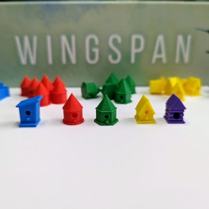 Wingspan player game pieces - Birdhouse