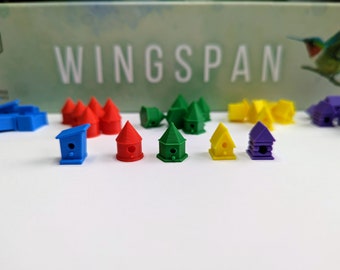 Wingspan player game pieces - Birdhouse