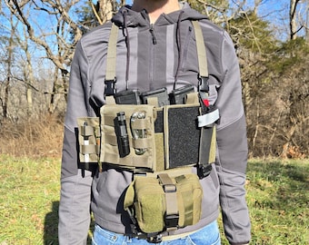 Visor Micro Rig (VMR)™ | Messenger Bag | Sun Visor Organizer | Micro Chest Rig | Chest Pack