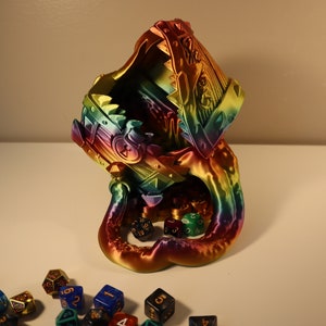 Mimic Dice Tower, Tabletop Fantasy Role Play RPG Gaming Cosplay Props - Dungeons and Dragon DnD D&D