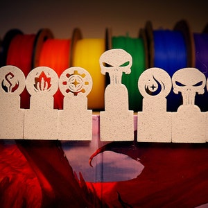 Customized Initiative Tracker for DnD is needed Accessory Tool for Combat Order in Tabletop Games | Class & Enemy Initiative Tracker Markers
