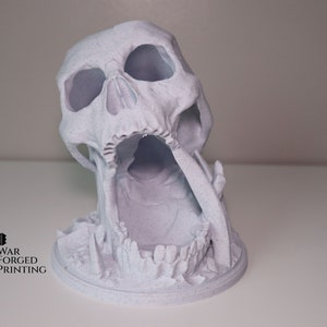Desert Kiss Skull Dice Tower, Tabletop Fantasy Role Play RPG Gaming Cosplay Props - Dungeons and Dragons DnD D&D