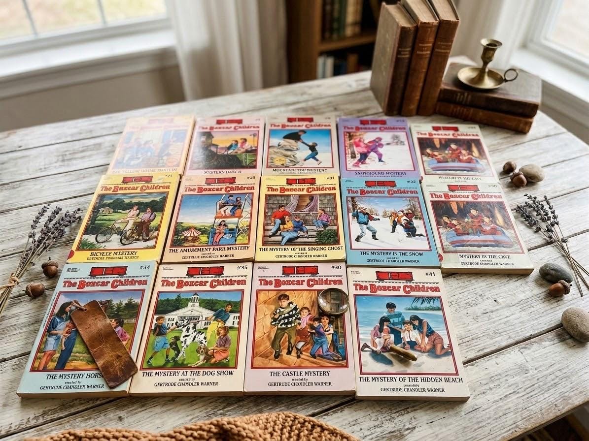 Boxcar Children Book Set - Etsy