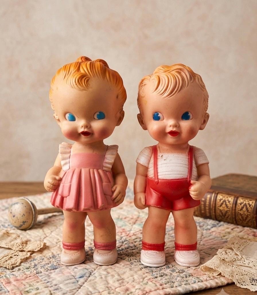 Ruth Newton Rubber Doll - Etsy