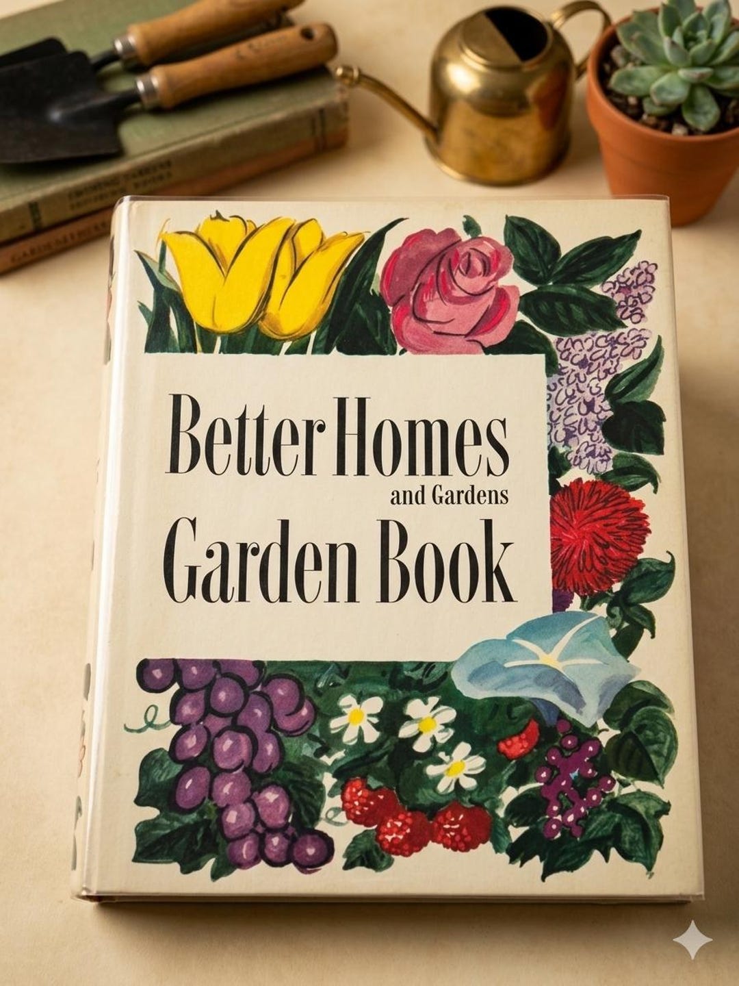 Vintage 1951 Better Homes Gardens Garden Book First Edition Binder - Etsy