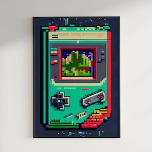 レトロゲーム | デジタルプリント | デジタルアートワーク