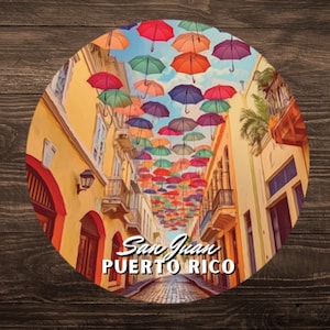 Calamita San Juan, Porto Rico: souvenir di viaggio, bomboniera per matrimonio