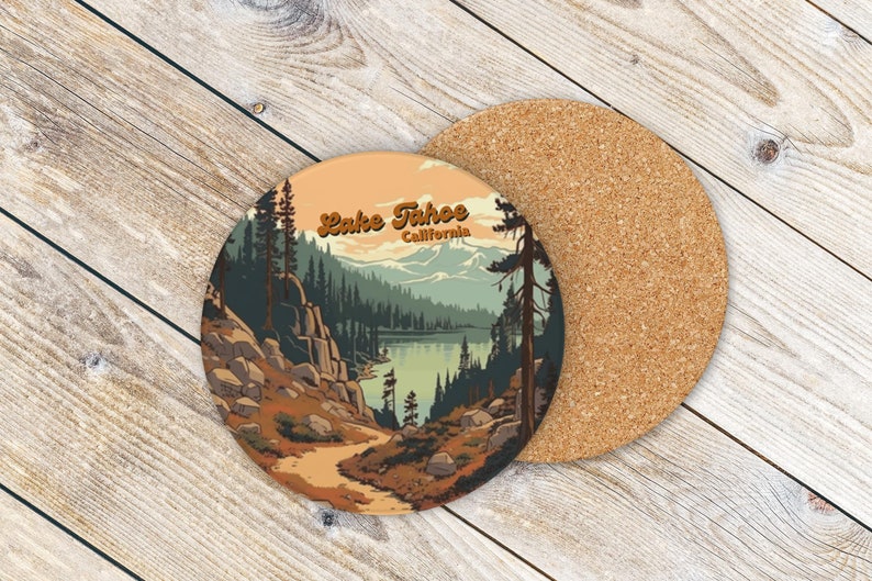 The Everyday Ornament Lake Tahoe Coaster