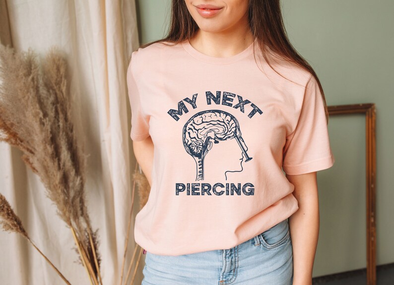 Lobotomy Piercing Parlor Shirt Funny Meme Shirt Funny Gift Etsy