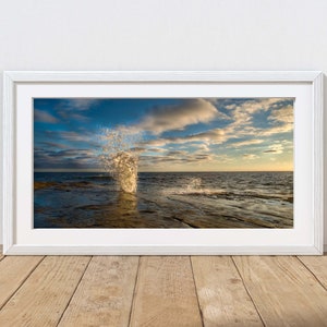 La Jolla Beach Photograph San Diego Colorful Ocean Sunset at La Jolla Cove Gift for San Diego Lover California Art Print Beach Home Décor