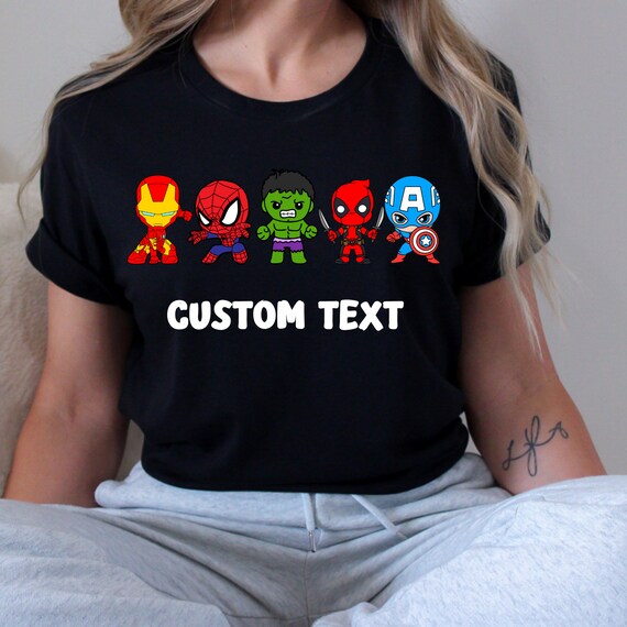 Camisas de marvel sale