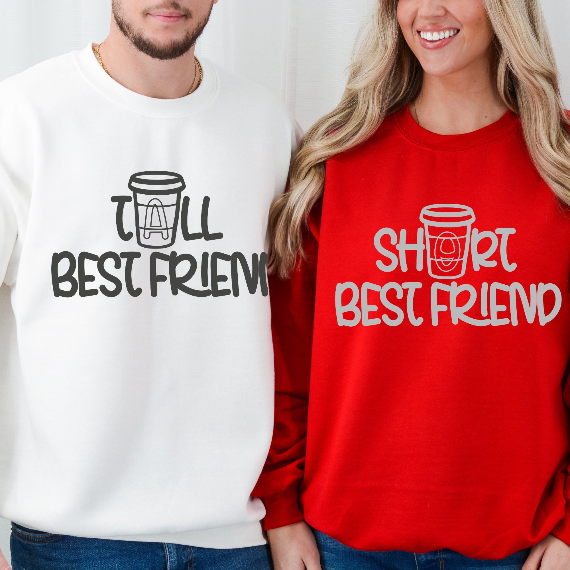 Short best friend outlet tall best friend hoodies